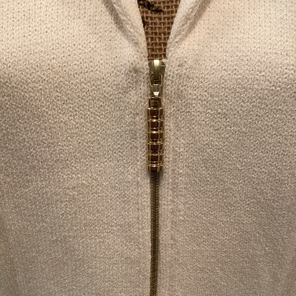 St. John Collection Zipper Cardigan - Picture 3 of 3